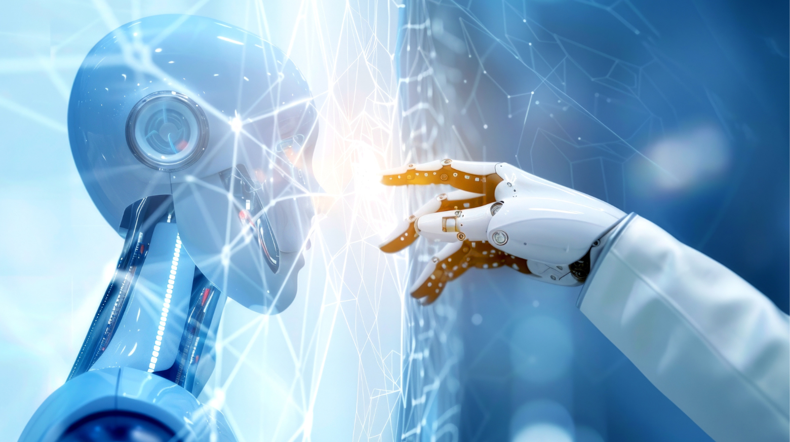 Modern digital workspace with AI tools like ChatGPT, Canva AI, and DALL·E on laptop screen