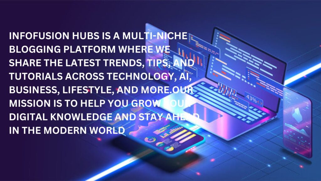 red and blue futuristic technology facebook cover