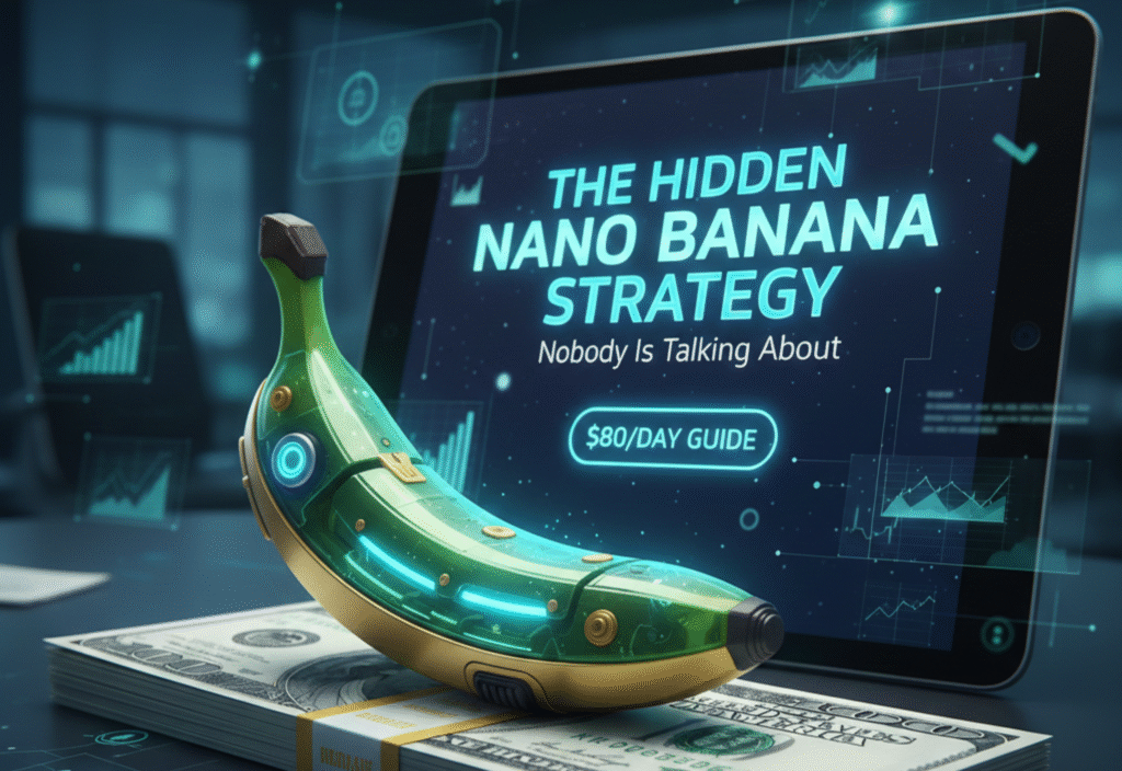 Nano Banana strategy to earn $80 per day online