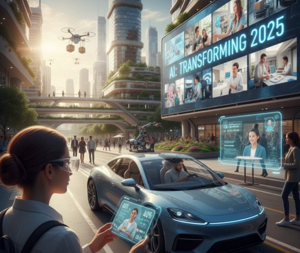 How Artificial Intelligence is Transforming Everyday Life in 2025 Alt Text: Artificial Intelligence 2025 – Smart Homes