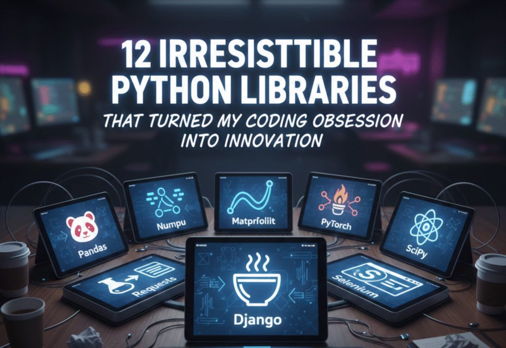 12.Irresistible Python Libraries That Turned My Coding Obsession into Innovation Best Python Libraries 2026 for AI, Data Science, Web Development and Automation