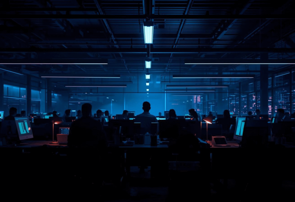 “Air traffic controller managing night flights – $100K night shift job”