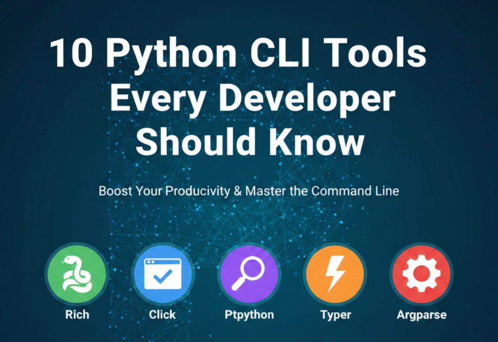 List of essential Python CLI tools for developers to improve productivity