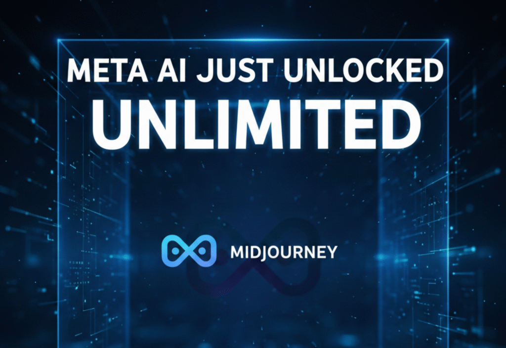 Meta AI unlocking unlimited Midjourney and Flux access for free in 2026