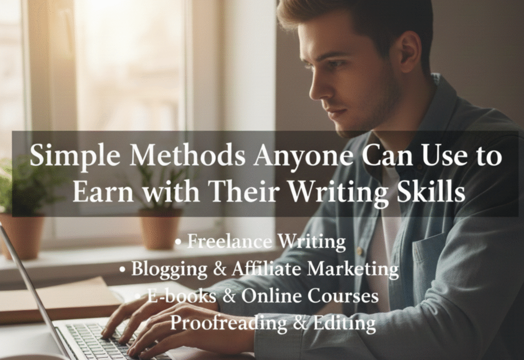 Simple Methods Anyone Can Use to Earn with Their Writing Skills Simple methods to earn with writing skills for beginners
