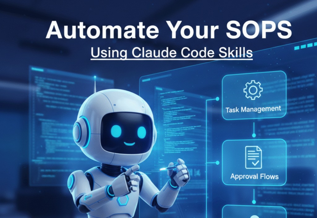 Automate Your SOPs Using Claude Code Skills—Even Without Coding Automate SOPs with Claude AI without coding