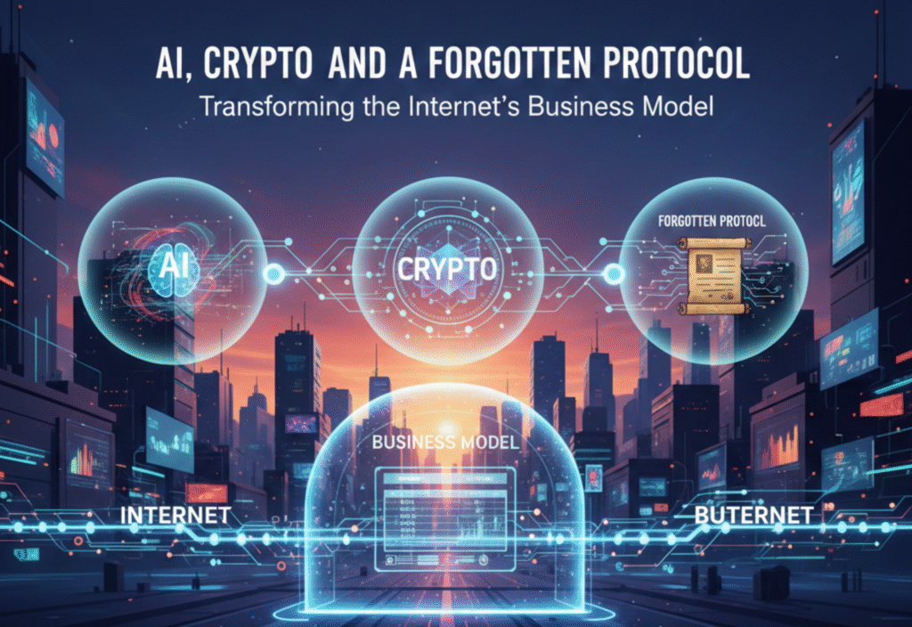 How AI, Crypto, and a Forgotten Protocol Could Transform the Internet’s Business Model AI Crypto Business Model transforming online business