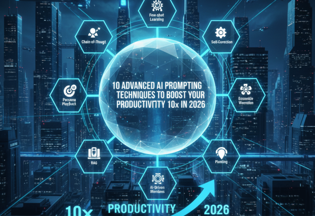 10 Advanced AI Prompting Techniques to Boost Your Productivity 10× in 2026 : Advanced AI Prompting Techniques for Productivity