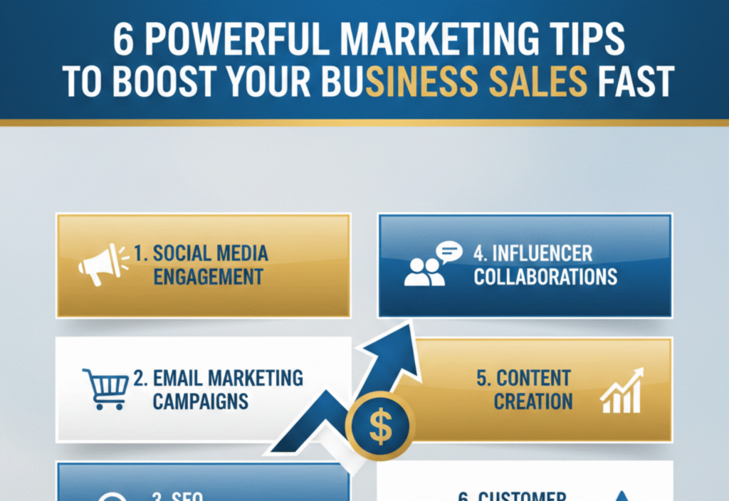 Powerful Marketing Tips to Boost Your Business Sales Fast powerful marketing tips to boost business sales fast