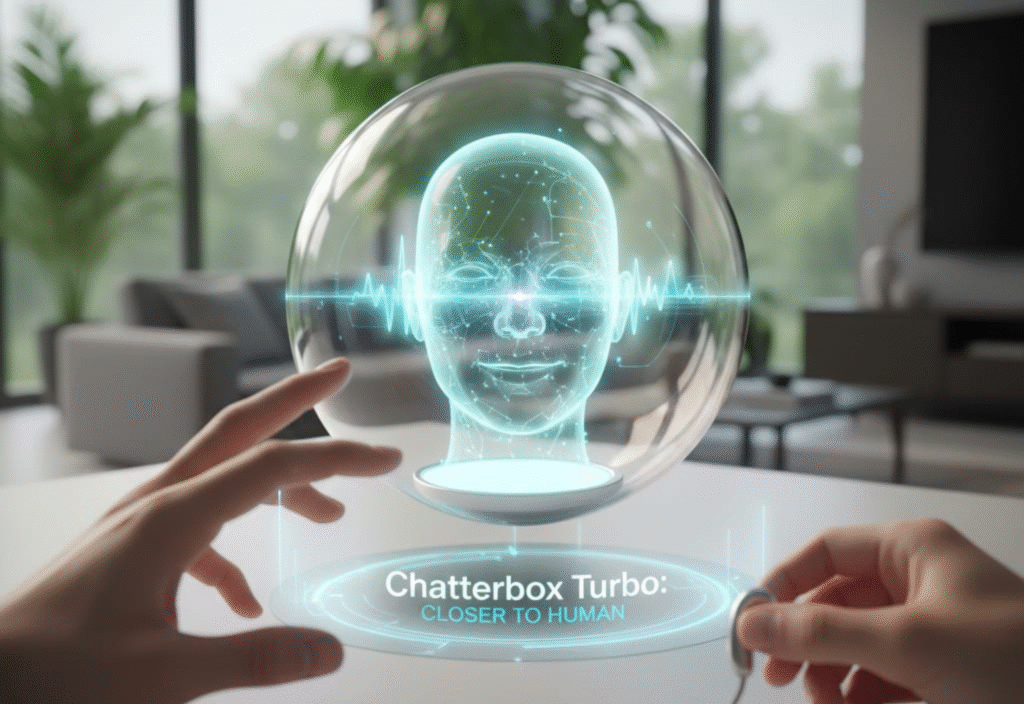 Chatterbox Turbo voice AI enabling natural and human-like conversations