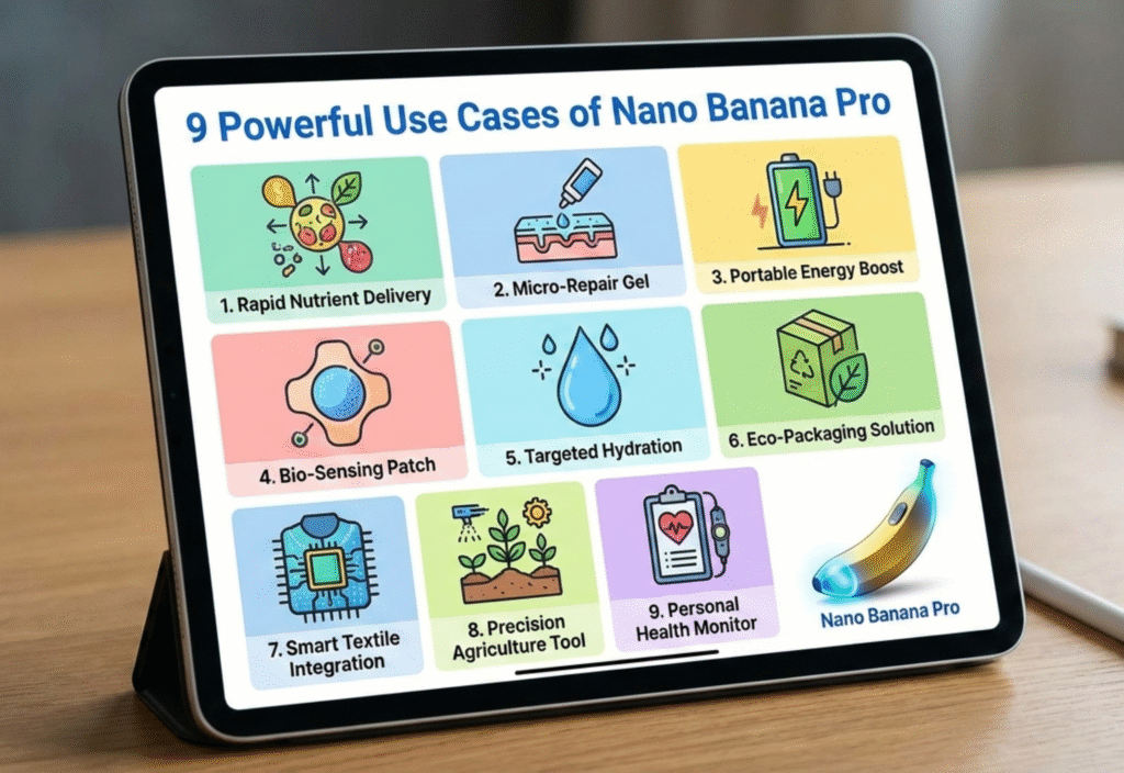 9 Powerful Use Cases of Nano Banana Pro You Should Know “Nano Banana Pro use cases for productivity, creativity, and automation”
