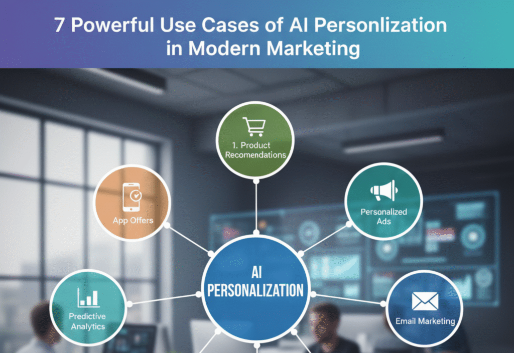7 Powerful Use Cases of AI Personalization in Modern Marketing AI personalization use cases in modern marketing strategies