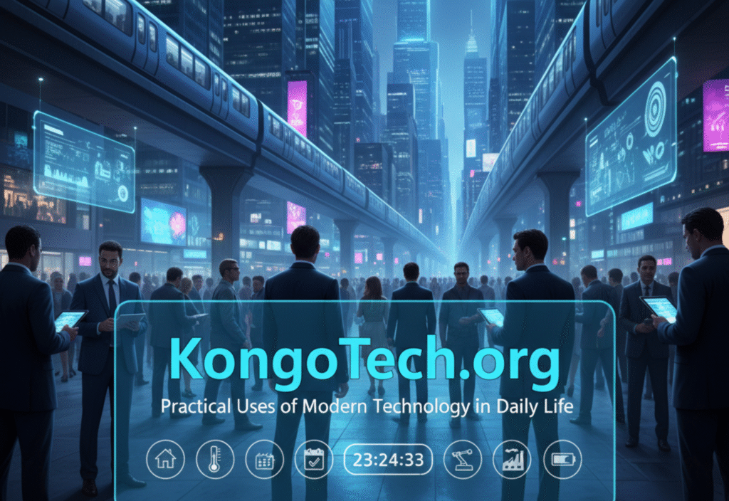 KongoTech.org: Practical Uses of Modern Technology in Daily Life Practical applications of modern technology in daily life, including smart devices and digital tools