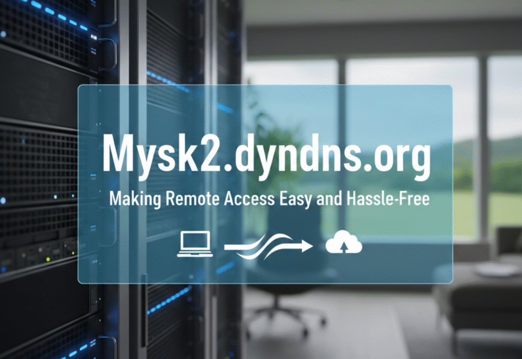Mysk2.dyndns.org remote access using Dynamic DNS for secure connectivity