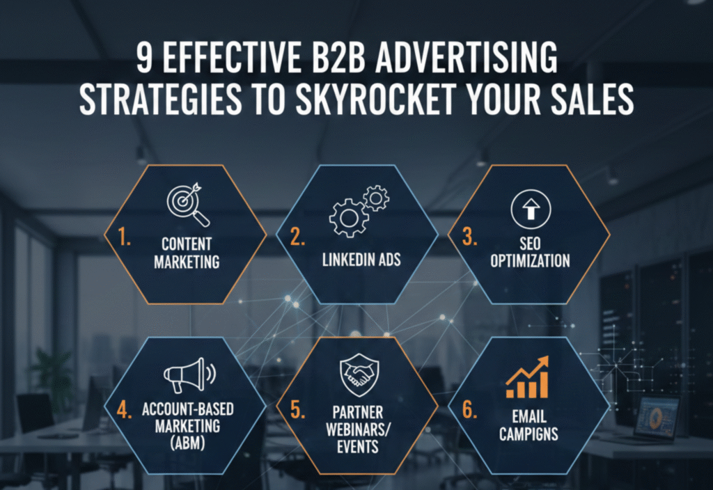 B2B advertising strategies to increase leads and boost sales