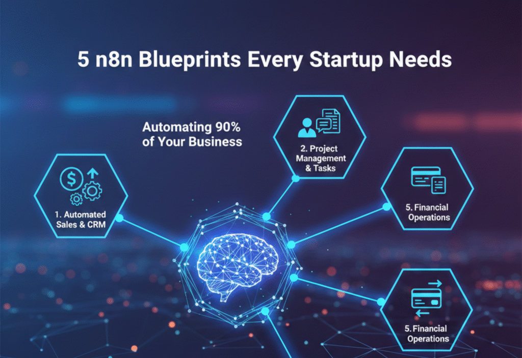 n8n business automation workflows for startups automating operations