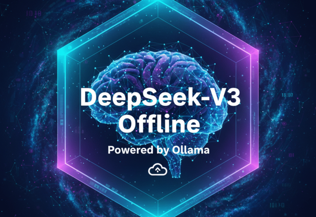 DeepSeek-V3 Offline with Ollama (Trending Tech) DeepSeek-V3 Offline running locally with Ollama for secure AI processing
