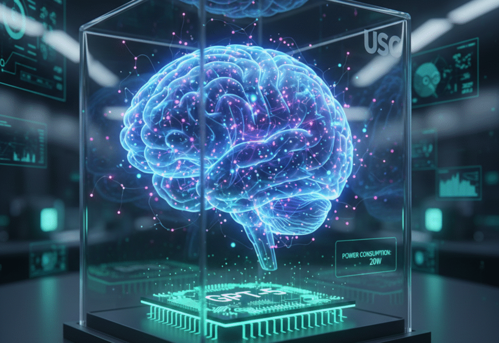 USC artificial neurons enabling ultra-efficient AI models to run on just 20 watts