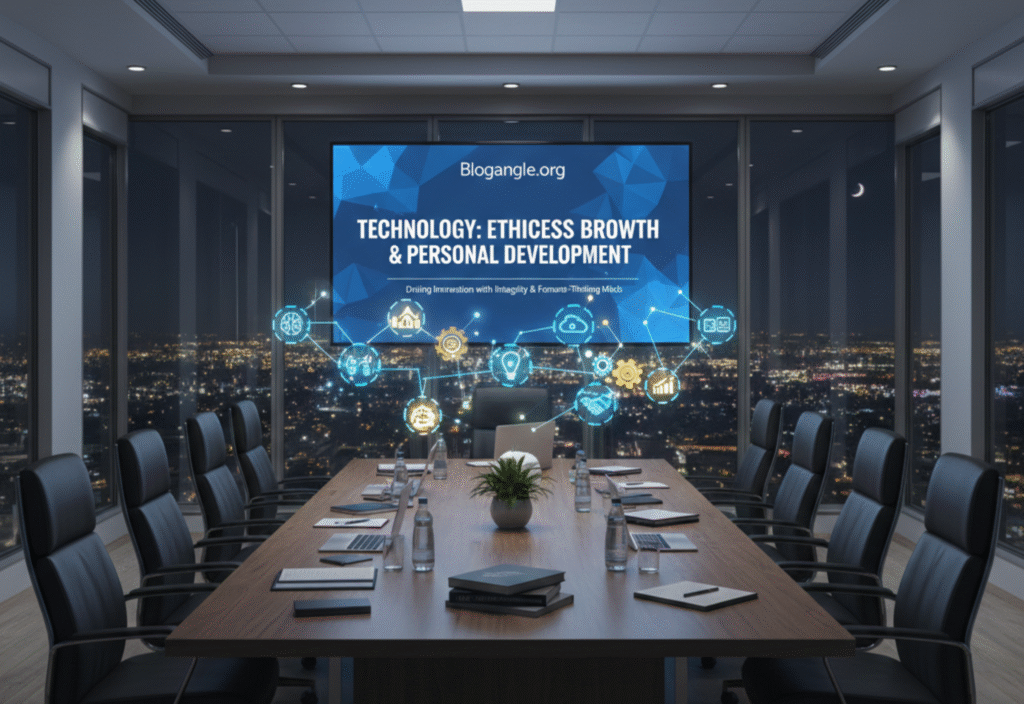 Ethical technology supporting business growth and personal development