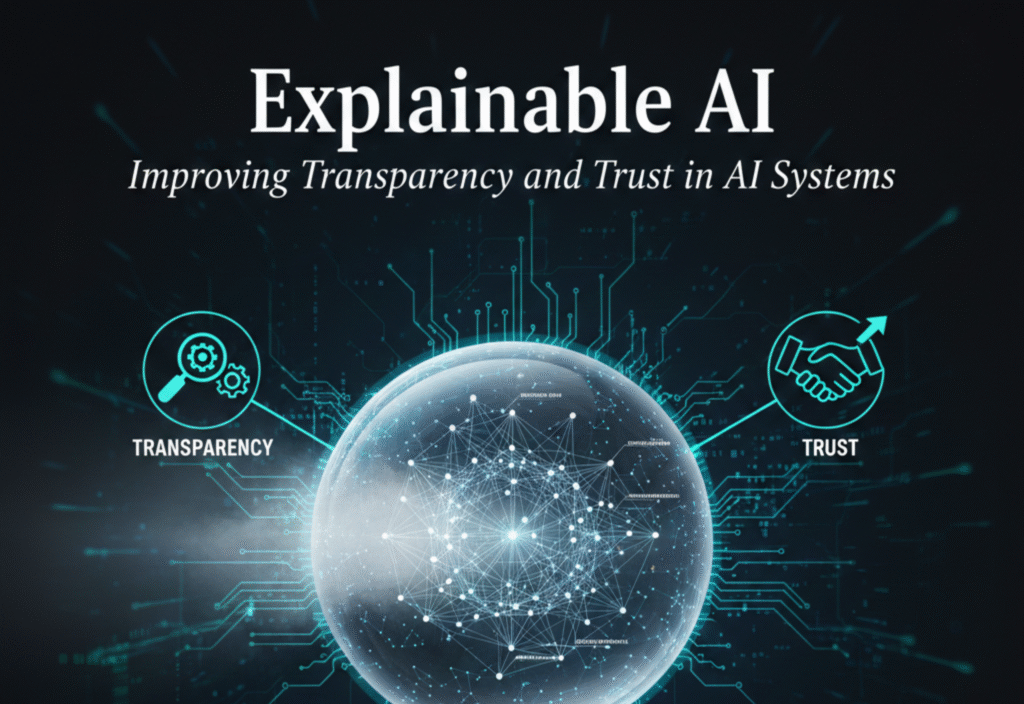 Explainable AI providing transparency and trust in intelligent systems