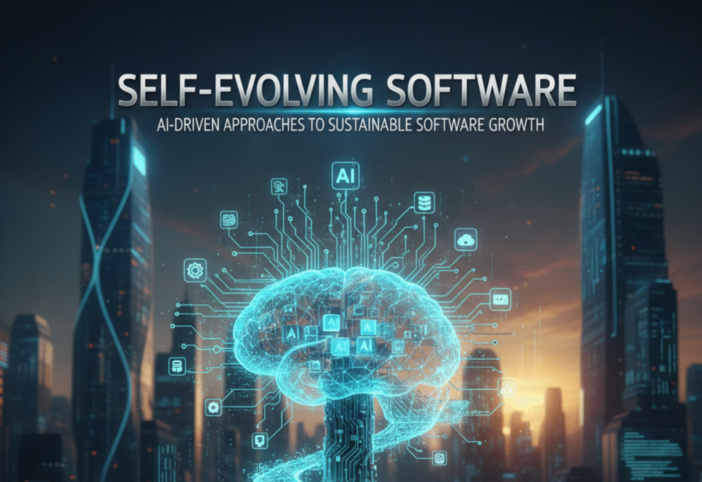 Self-evolving software improving performance through AI-driven insights