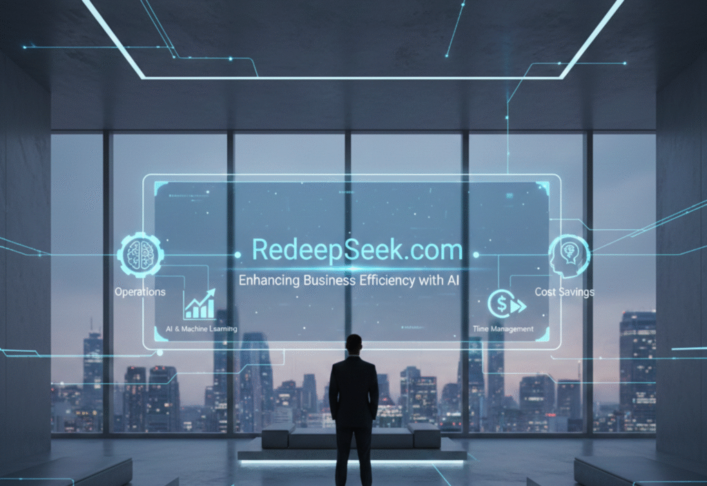 RedeepSeek.com AI Platform for business efficiency using AI, automation, and data analysis