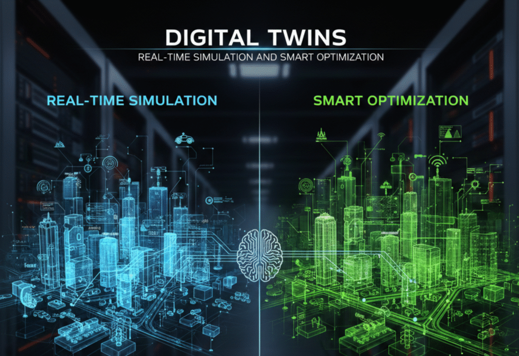 Digital Twins in business enabling real-time monitoring and optimization