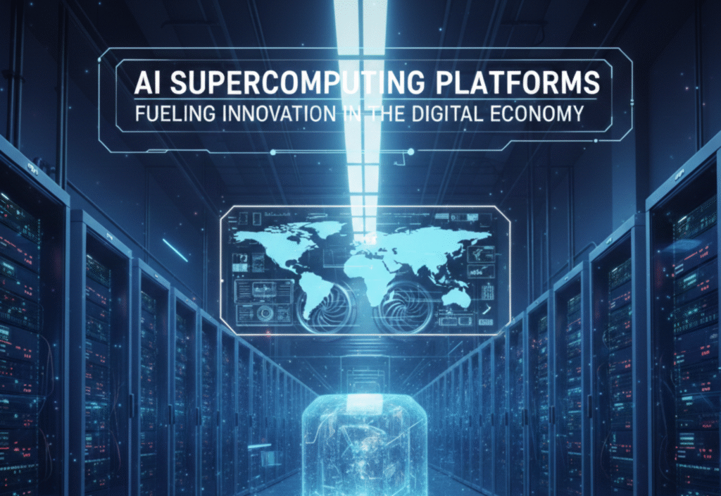 AI supercomputing platform powering innovation in the digital economy