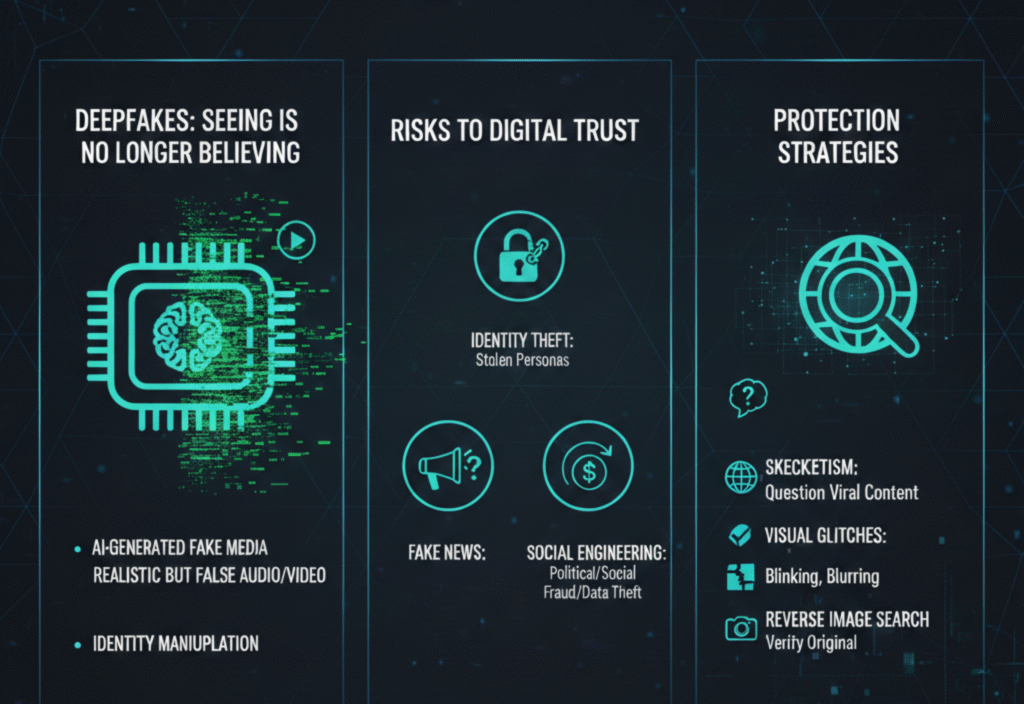 Deepfakes and misinformation threatening digital trust in online media