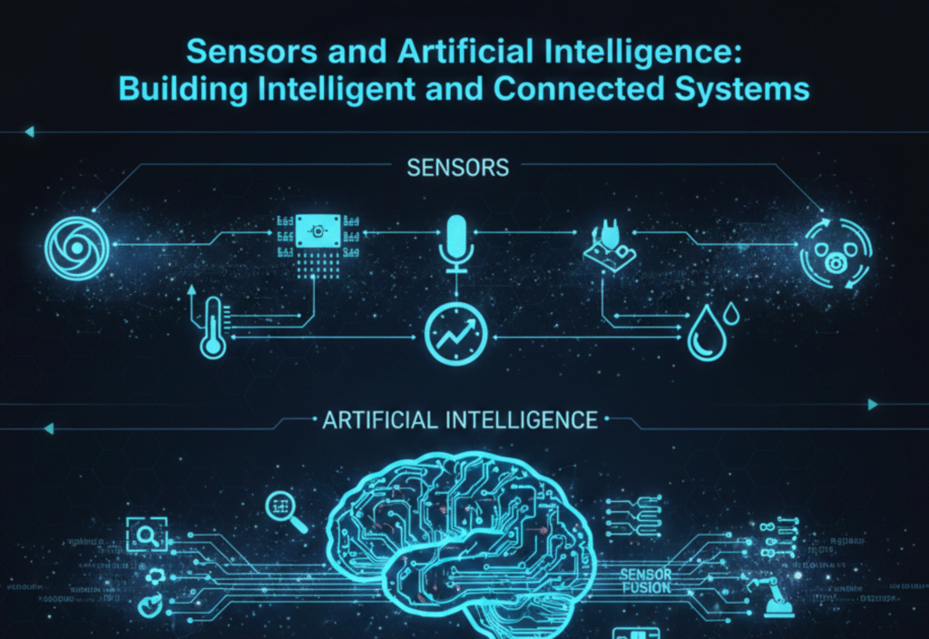 Sensors and artificial intelligence creating smart connected systems in modern industries