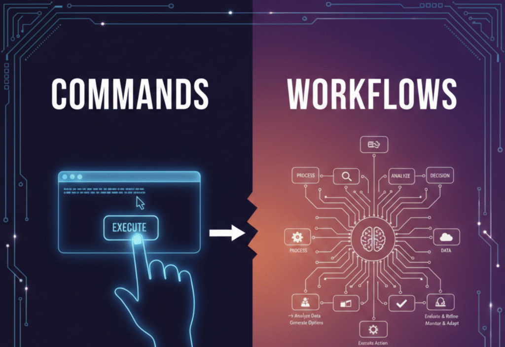 Workflow-oriented AI coordinating tasks and automating processes in modern digital systems