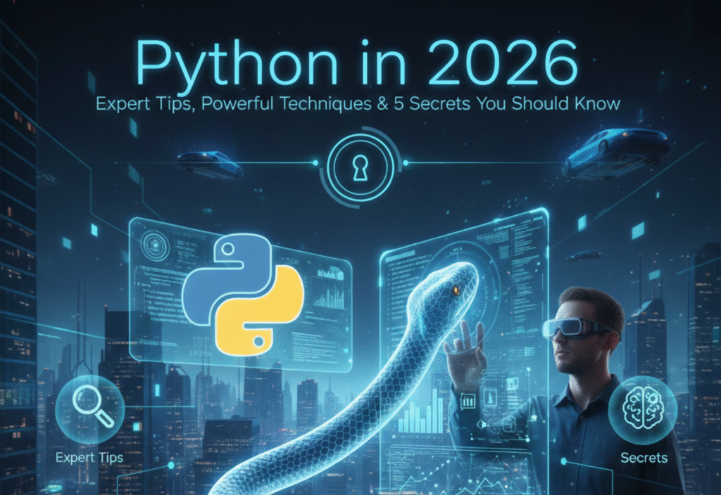 Python programming 2026 expert tips and techniques