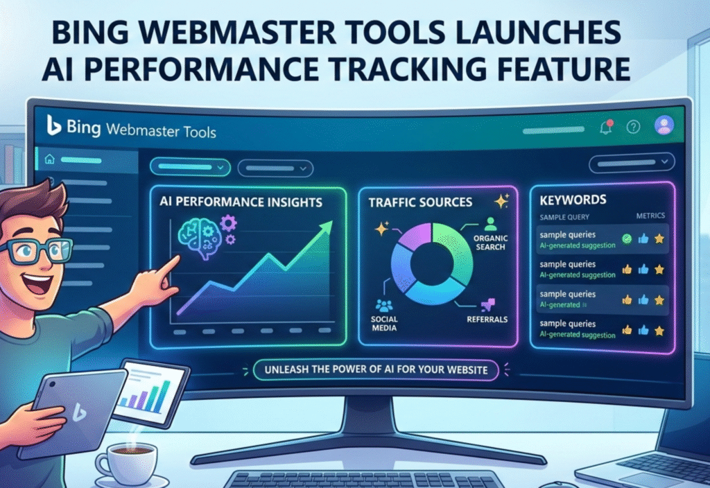 Bing Webmaster Tools AI Performance Tracking Dashboard