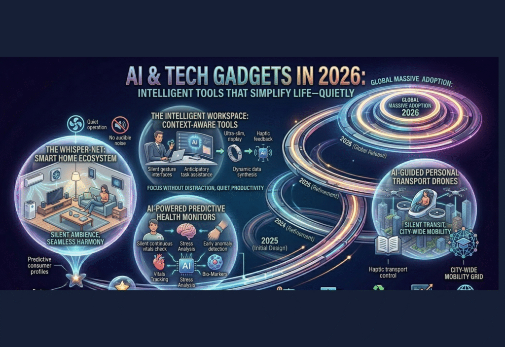 AI tech gadgets 2026 simplifying daily life with smart home and wearable technology