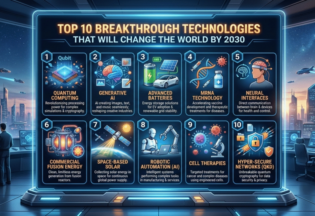 AI-powered autonomous systems managing global operations in 2030