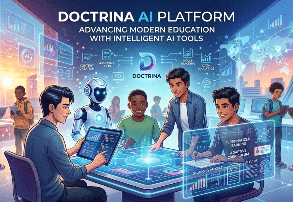 Doctrina AI Platform AI-powered tools personalizing modern education for students and teachers