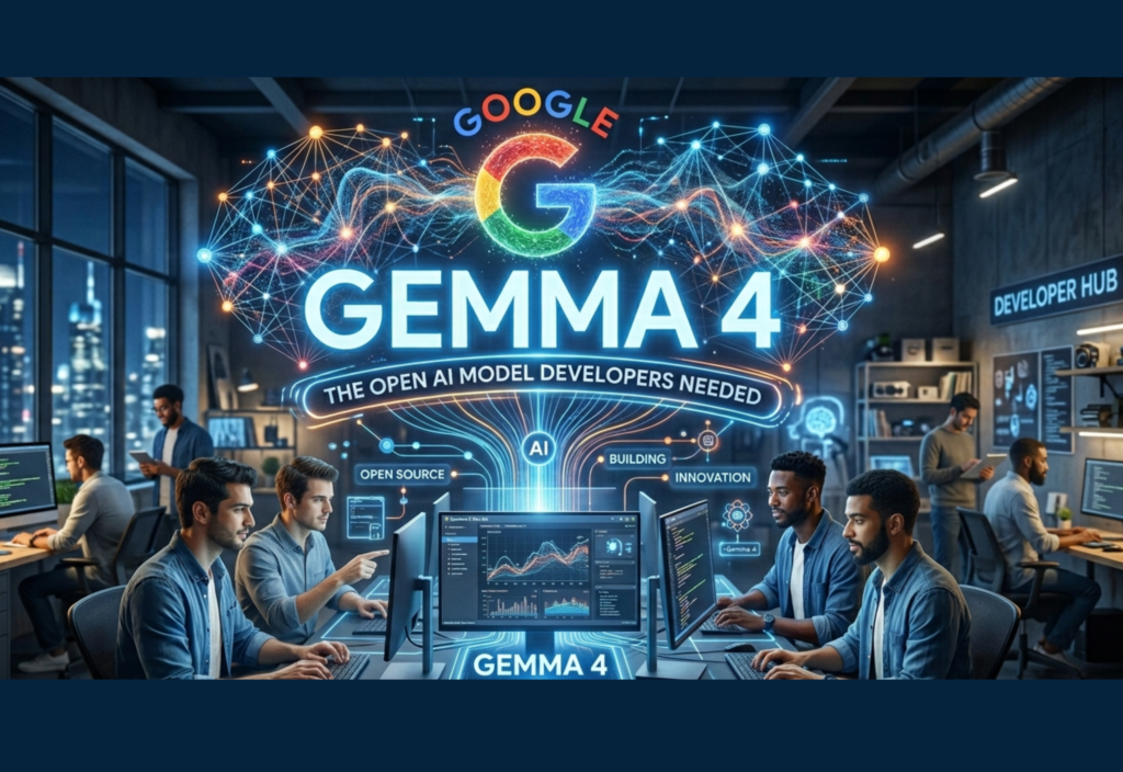 Gemma 4 AI model by Google for developers and open AI applications