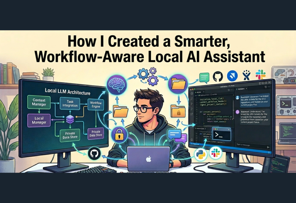 Workflow AI assistant system showing structured task automation and step-by-step workflow process